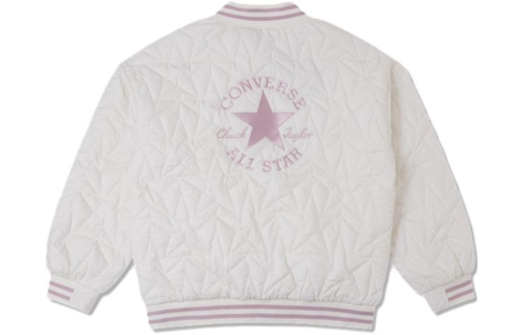 (WMNS) Converse Baseball Padded Jacket 'Egret' 10025223-A01