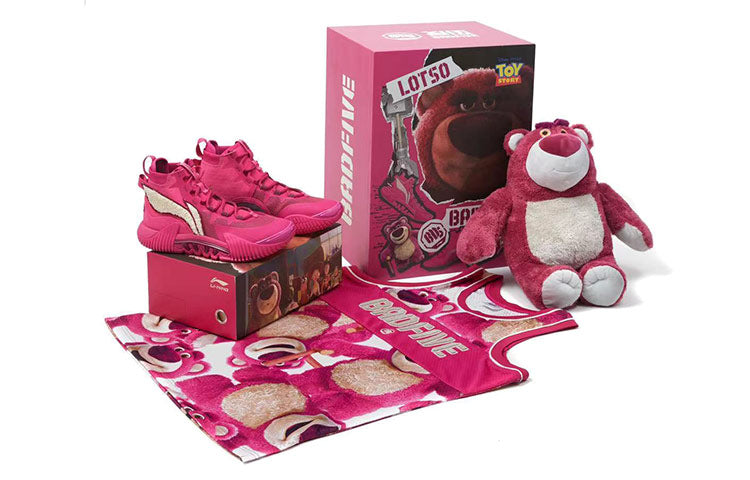 Li-Ning x Toy Story BadFive 2 'Lotso Strawberry Bear Special Box' ABFR015-1