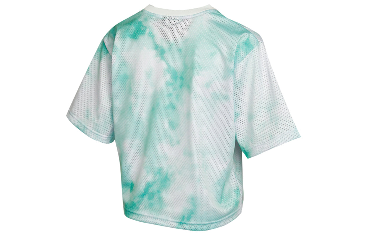 (WMNS) Nike Sportswear Icon Clash Printing Round-neck Green CZ9325-342