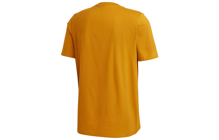 adidas Mh Bos Tee Letter Short-sleeve Tee Men Gold GC7347