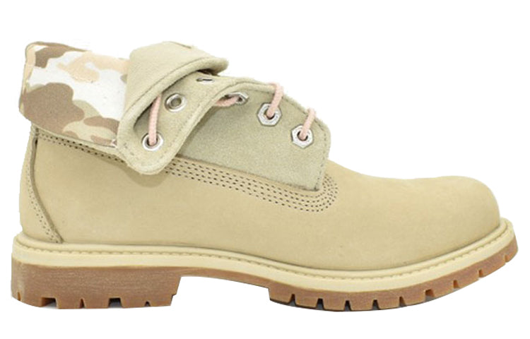 (WMNS) Timberland Roll Top Boots Basic 'Green and Light Green Camouflage' A2GYM