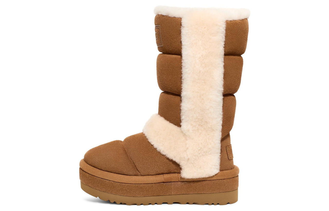 (WMNS) UGG Classic Chillapeak Tall Boot 'Chestnut' 1145990-CHE