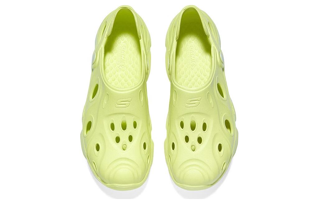 (WMNS) Skechers Foamies Top-Level-Peachy Vibe 'Lime' 111481-LIME