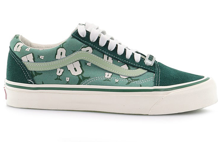 Vans x Undefeated OG Old Skool LX 'U-Man Bistro - Green' VN0A4P3X7AF