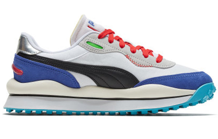 PUMA Style Rider Ride On 'White Dazzling Blue' 372839-01