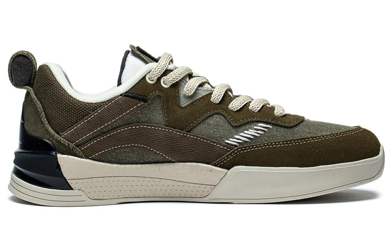 Li-Ning Ellington Skateboarding Shoes 'Olive Green' AEPR009-29