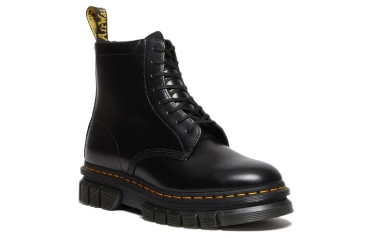Dr. Martens Rikard Smooth Leather Platform Lace Up Boots 'Black' 27833001