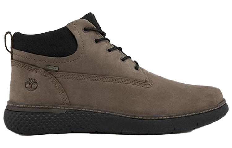 Timberland Cross Mark Chukka Wide Fit Boots 'Grey and Black' A42XH