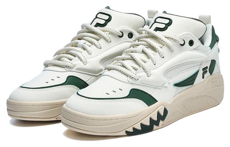 FILA FUSION Desperado Vintage Basketbal Shoes 'White Green' T12M313203FPB