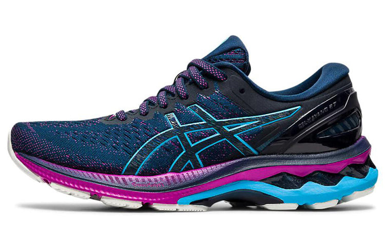 (WMNS) ASICS Gel-Kayano 27 Wide 'French Blue Digital Aqua' 1012A713-401
