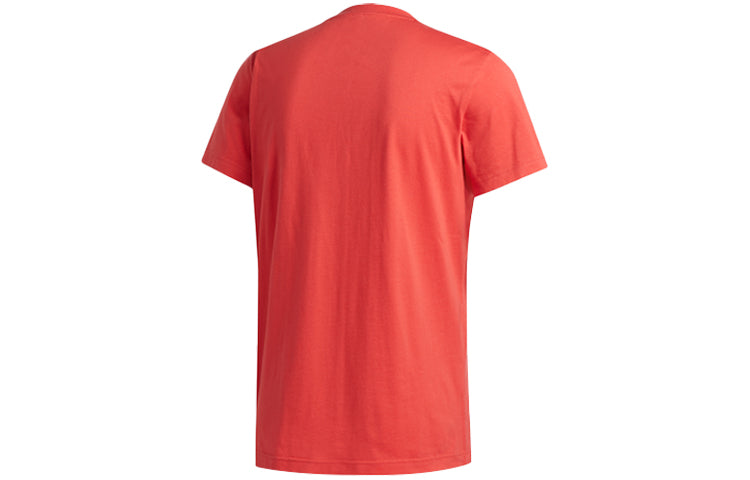 adidas Basketball Sports Short Sleeve Red FT8836