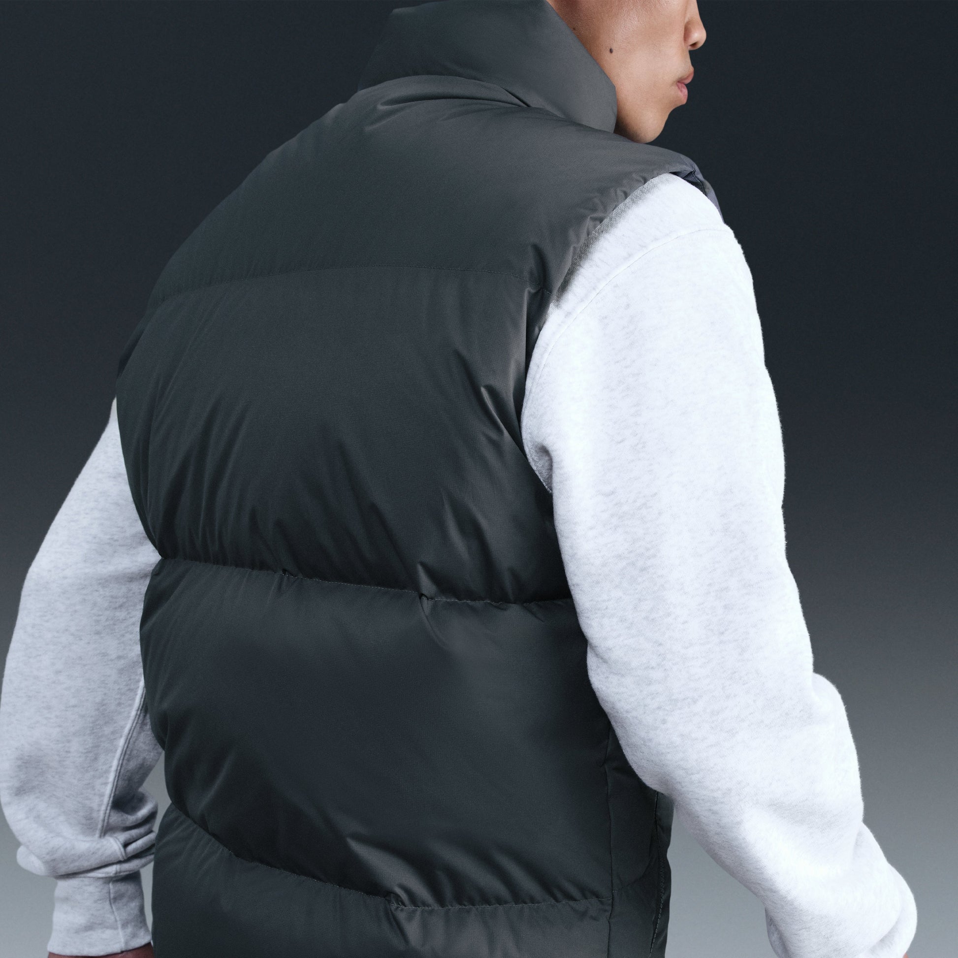 Nike Sportswear Club Therma-FIT Puffer Vest 'Iron Grey White' IB2978-068