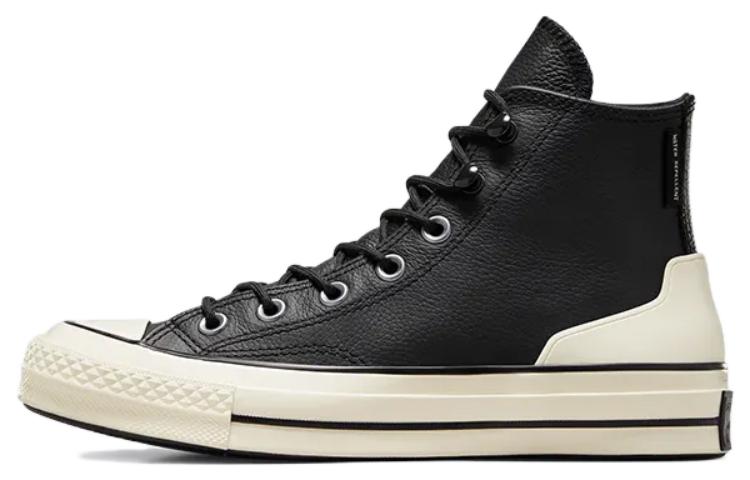 Converse Chuck 70 Leather High 'Black Egret' A05695C
