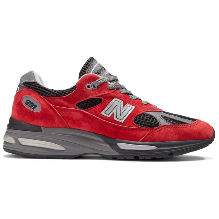 New Balance 991v2 'Red Black Grey' U991KR2