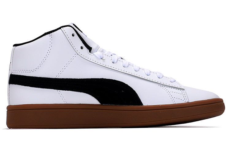 PUMA Unisex Smash V2 Mid-Top Sneakers White 366924-14