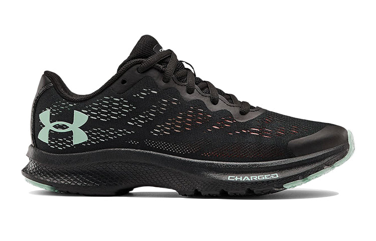 (GS) Under Armour Charged Bandit 6 'Black Mint' 3023922-001
