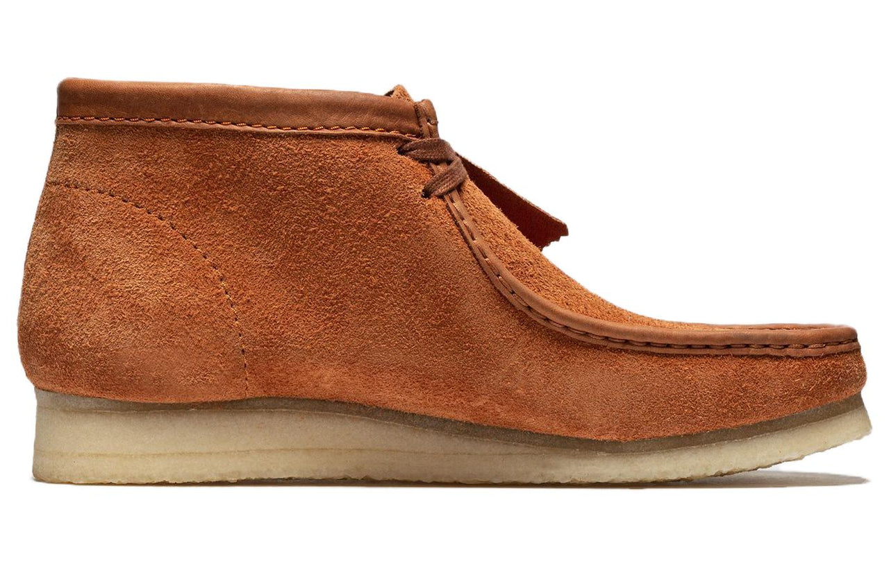 Clarks Wallabee Boots 'Tan Hairy Suede' 26154818
