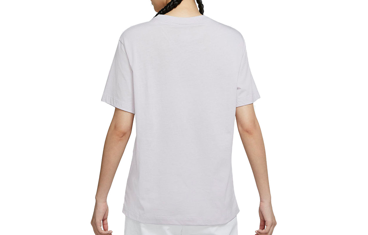 (WMNS) Nike Sportswear Essntl Top Ss Bf Tee Purple DH4256-511