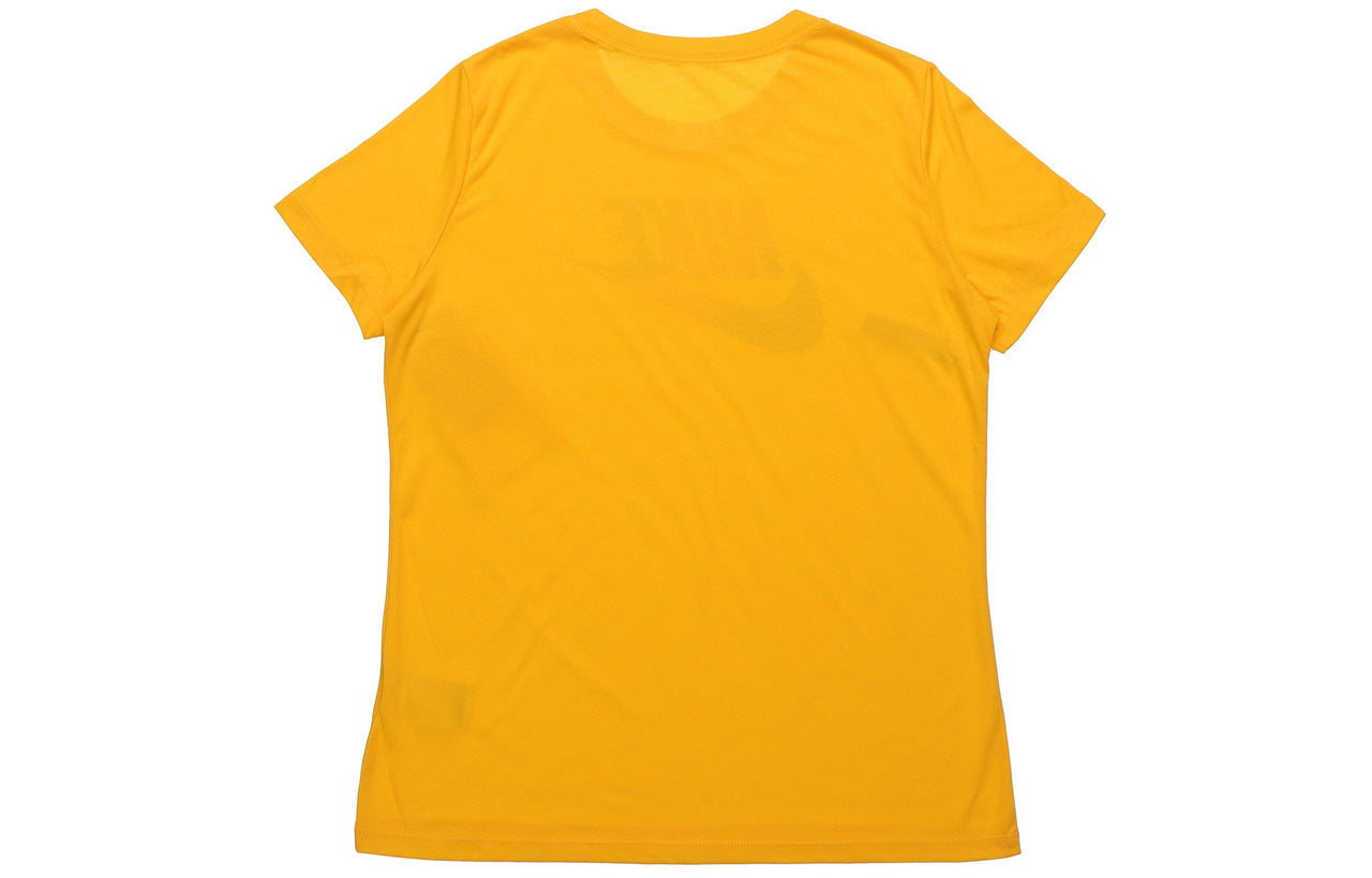 (WMNS) Nike Sportswear Short Sleeve Yellow CQ0961-739