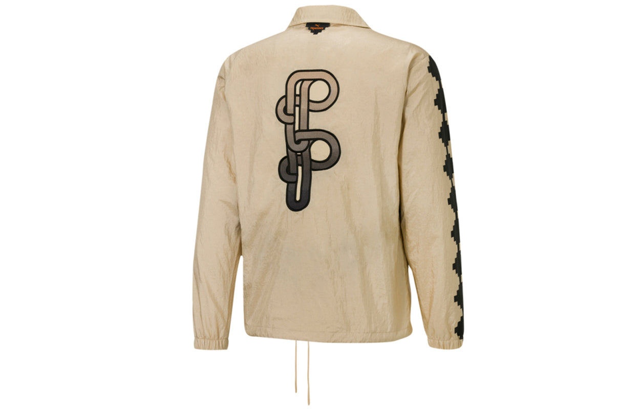 PUMA x PRONOUNCE Unisex Woven Printing Jacket Khaki 532152-20