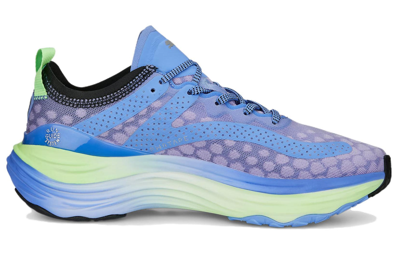 (WMNS) PUMA ForeverRun Nitro 'Elektro Purple Fizzy Lime' 377758-02