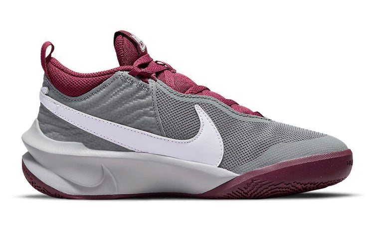 (GS) Nike Team Hustle D10 'Smoke Grey Dark Beetroot' CW6735-007