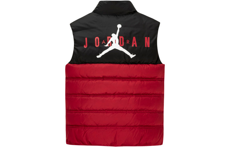 (PS) Air Jordan Blocked Down Vest 'Gym Red' JD2242009GS-001