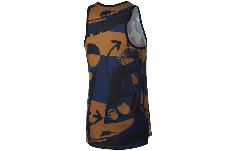 Nike KD Durant Men's Basketball Sports Casual Vest Men's Blue/Yellow 926265-410