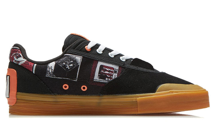 Li-Ning x Keith Haring Disney Shoes 'Black Tan' AECR049-2