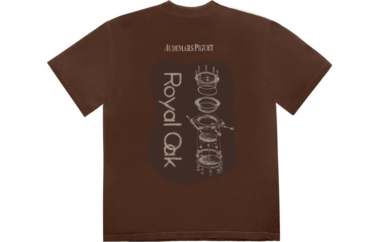 Travis Scott CJ x Audemars Piguet Classic T-Shirt 'Red' CJAP-SS06