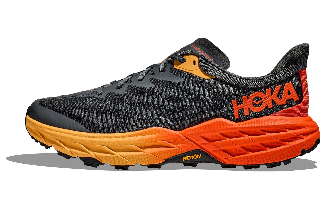 HOKA ONE ONE Speedgoat 5 Wide 'Grey Bright Sunset' 1123159-CFLM