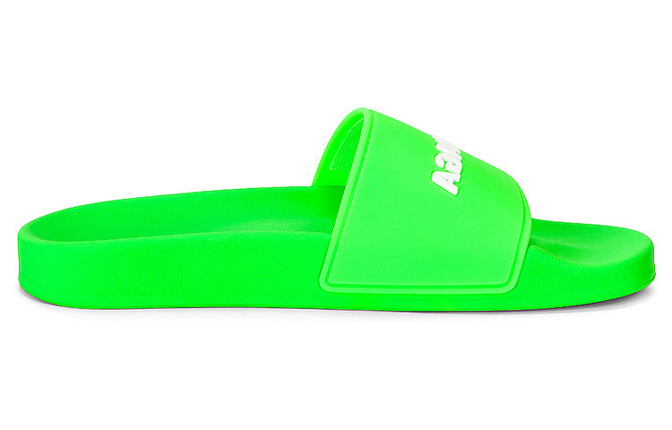 (WMNS) Balenciaga Pool Slide 'Neon Green' 565547W1S823590