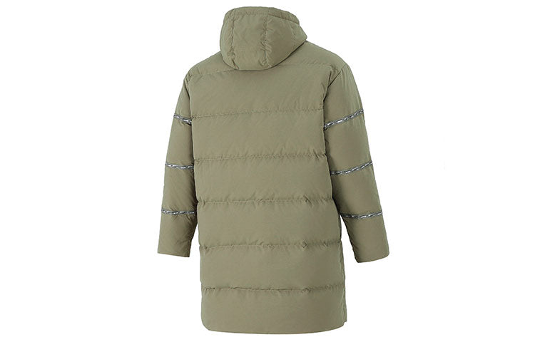 PUMA Classic Long Down Jacket 'Green' 846422-43