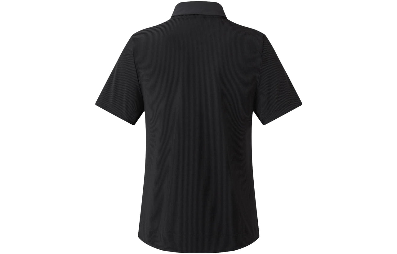 (WMNS) adidas W Ct Polo Ss Polo 'Black' IT4357