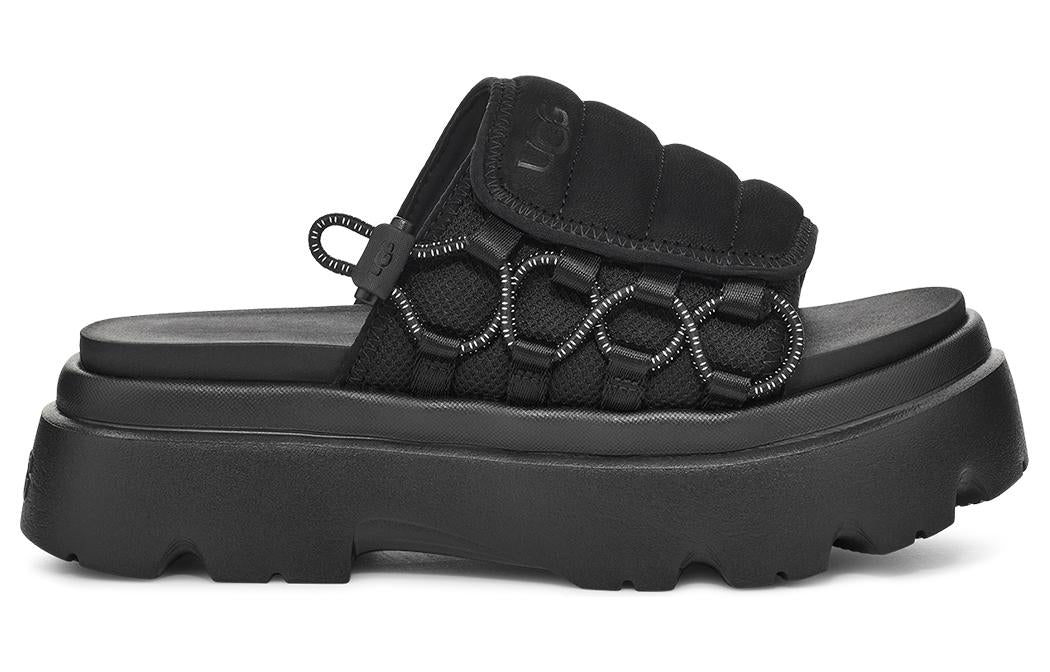 (WMNS) UGG Callie Sandal 'Black' 1152697-BLK