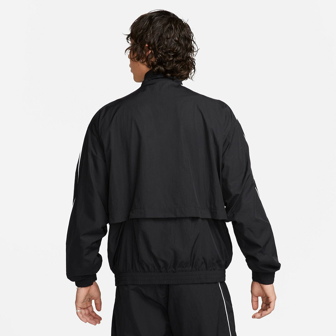 Nike Solo Swoosh Woven Track Jackets 'Black' FB8622-010