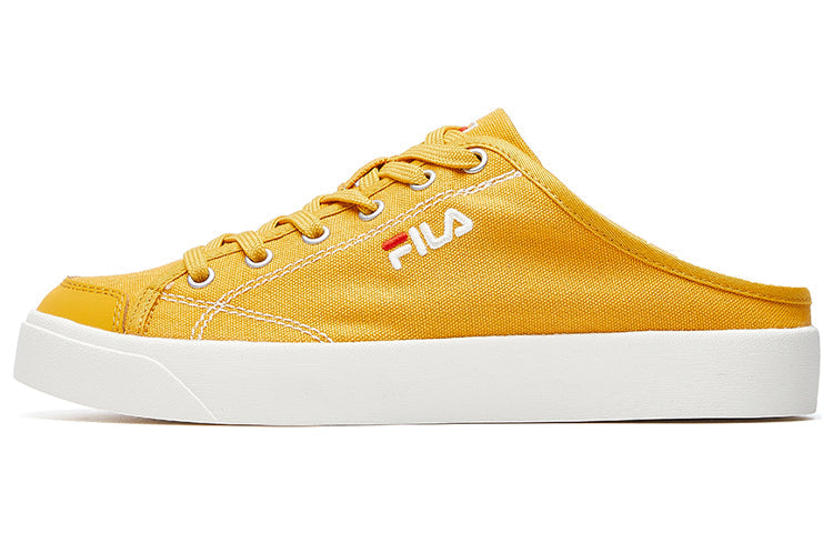 (WMNS) FILA CLASSIC KICKS MULE canvas shoes Yellow F12W024421FGG