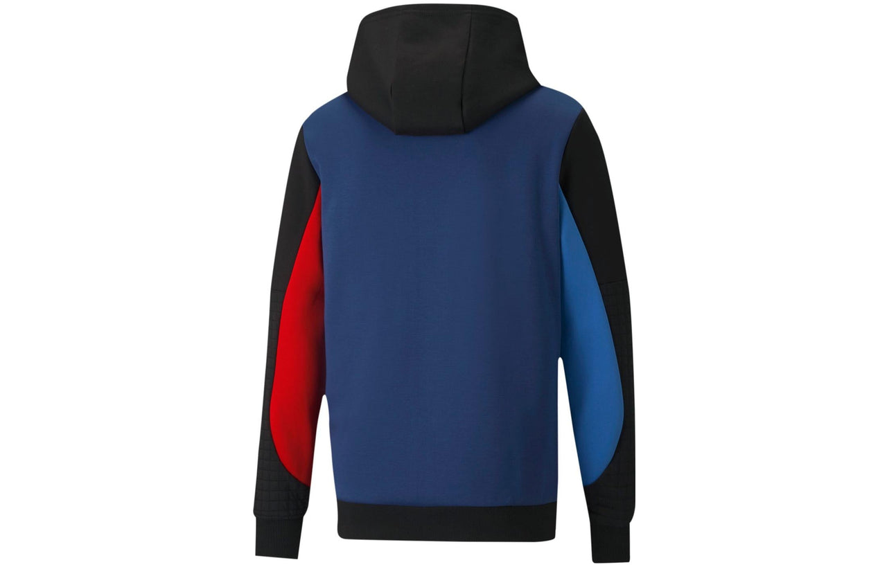 PUMA x BMW M Motorsport Regular Fit Full-Zip Men's Regular Fit Hoodie 'Black Red Blue' 531187-04
