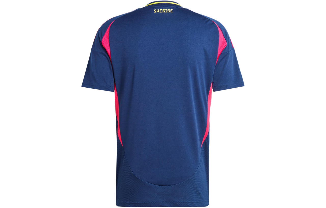 adidas Sweden 24 Away Soccer Jersey Asia Sizing 'Blue' IN1099