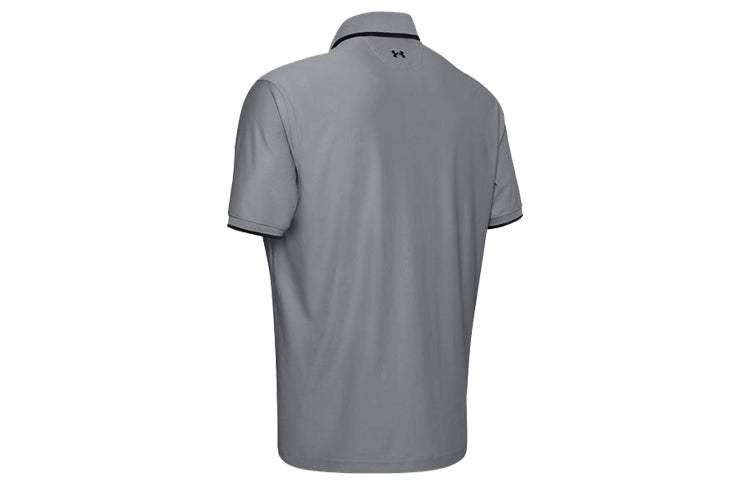Under Armour Playoff Pique Polo Shirt 'Steel Grey' 1345459-035