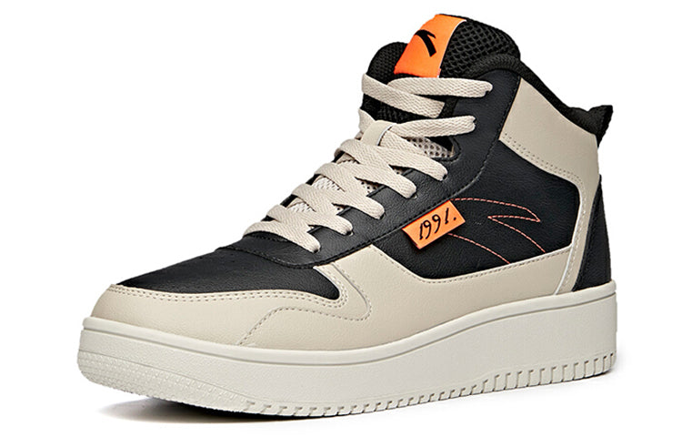 ANTA Sport Skate Shoes 'Beige Black Orange' 912038010-12