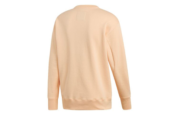 adidas originals Kaval Crew Casual Cozy Round Neck Pullover Orange EB4092