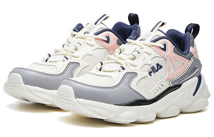(WMNS) FILA Skipper Sneakers 'Grey Pink White' F12W021108FSA