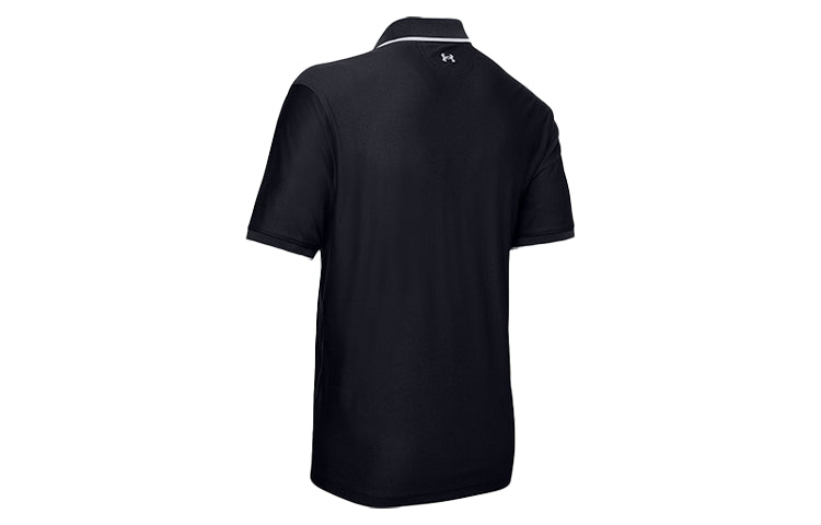 Under Armour Playoff Pique Polo Shirt 'Black' 1345459-002