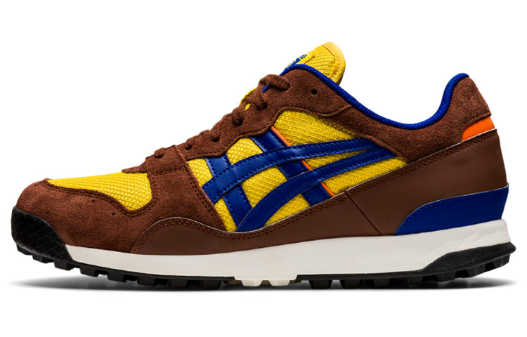 Onitsuka Tiger Horizonia Shoes 'Brown Chrome Yellow Prussian Blue' 1183A206-751