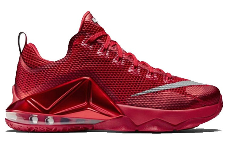 Nike LeBron 12 Low 'University Red' 724557-616