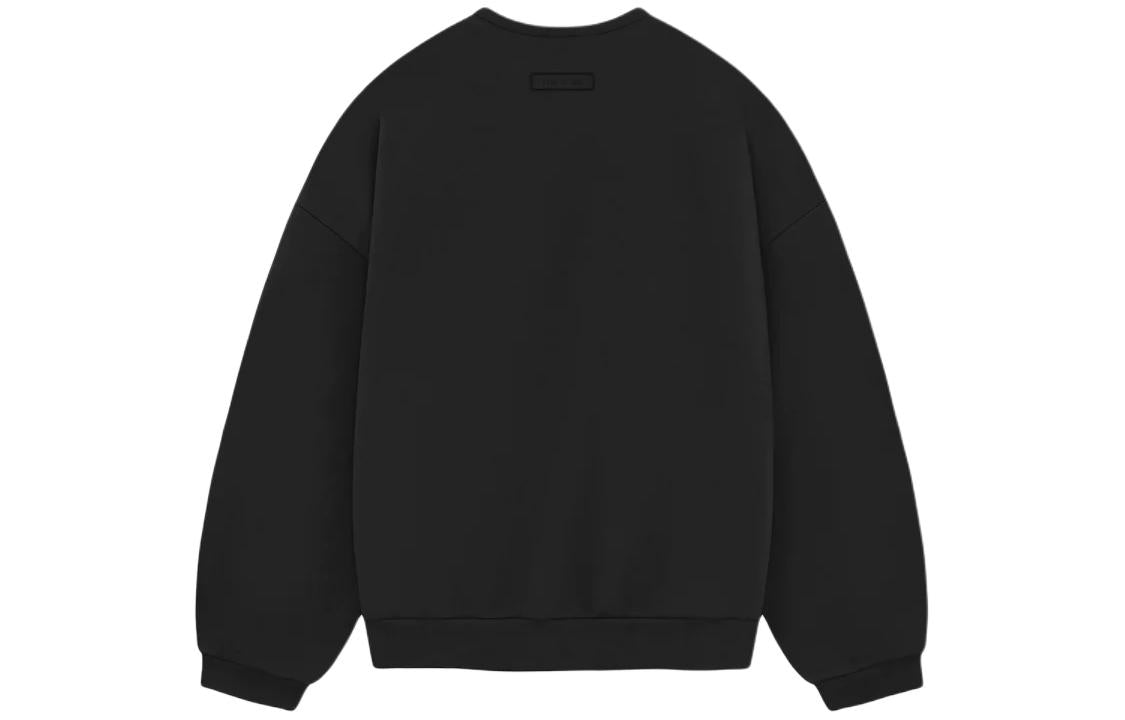 Fear of God Essentials SS24 Crewneck Sweatshirt 'Jet Black' 192SP244684F