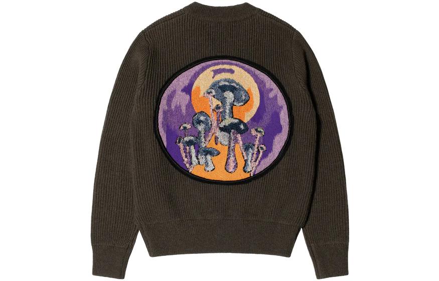 Stussy x Dries Van Noten Patch Knit Sweater 'Sand' 317008