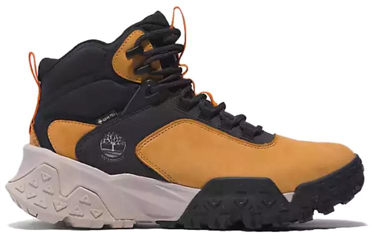 Timberland Motion Scramble Mid Lace Up Hiking Boot with GORE-TEX Bootie 'Wheat Nubuck' TB0A6B4S754