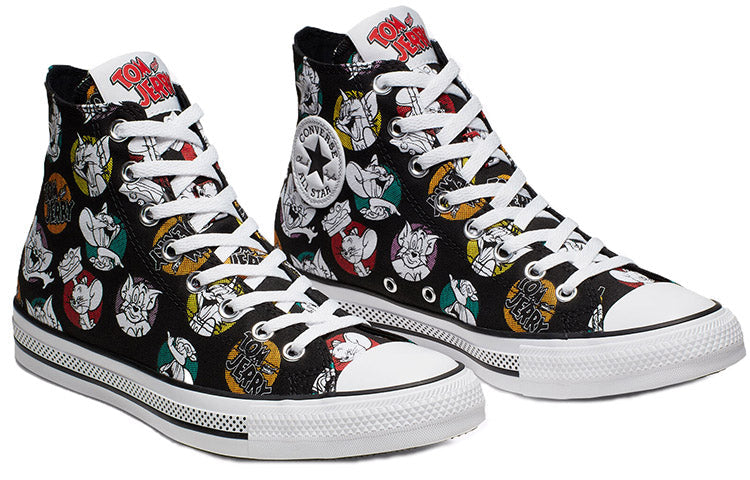Converse Tom & Jerry x Chuck Taylor All Star High 'Black' 165733C